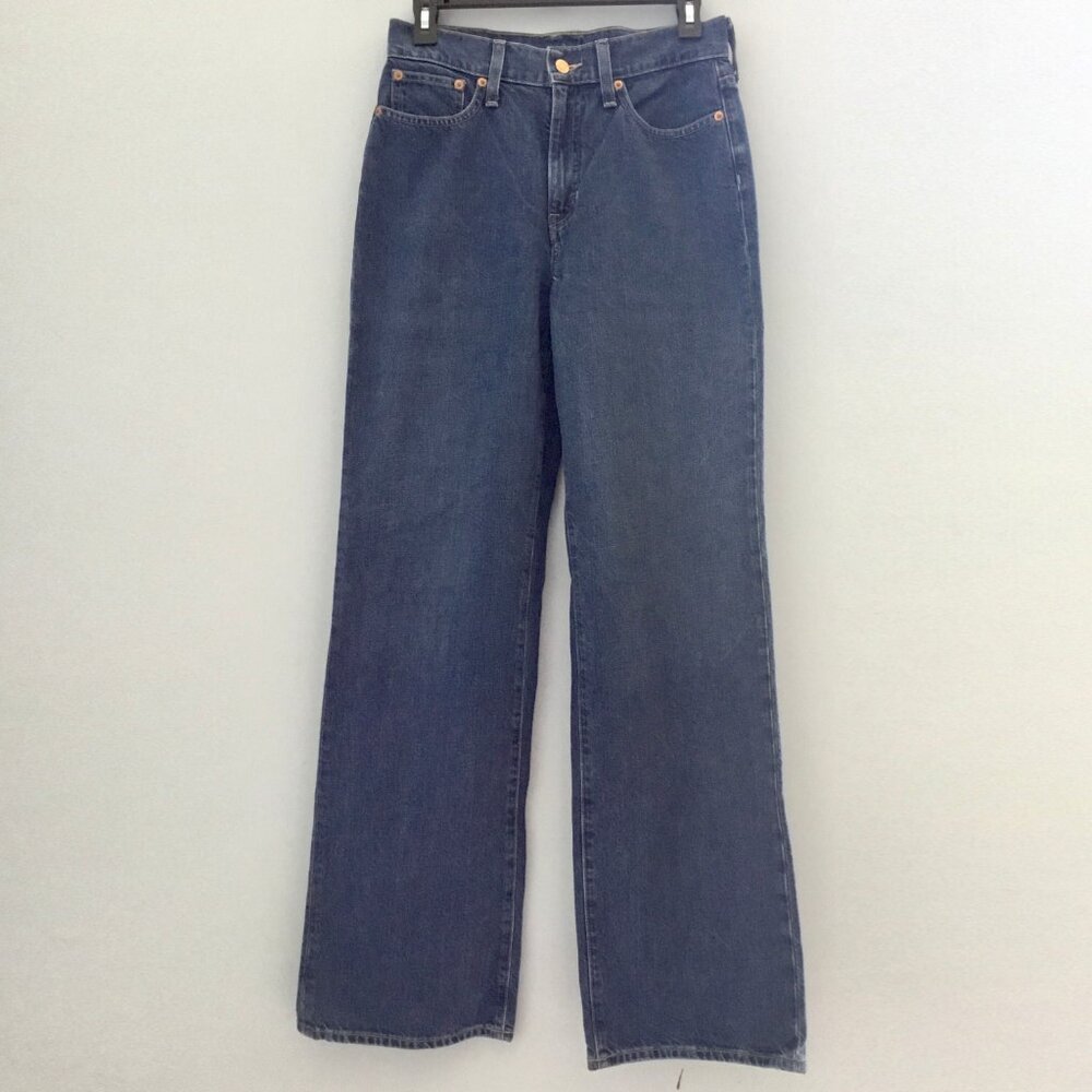J. Crew ‘90s Wide-Leg Jean in Antique Blue Wash